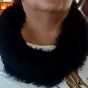 Chicos fuzzy infinity scarf